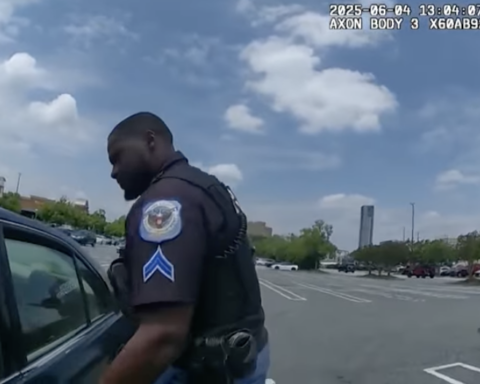 Body camera footage of children being saved from hot car